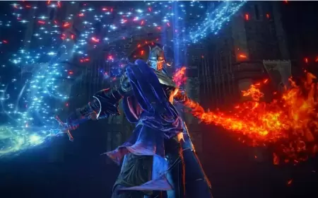 Elden Ring player cut the boss in the DLC without using his hands!