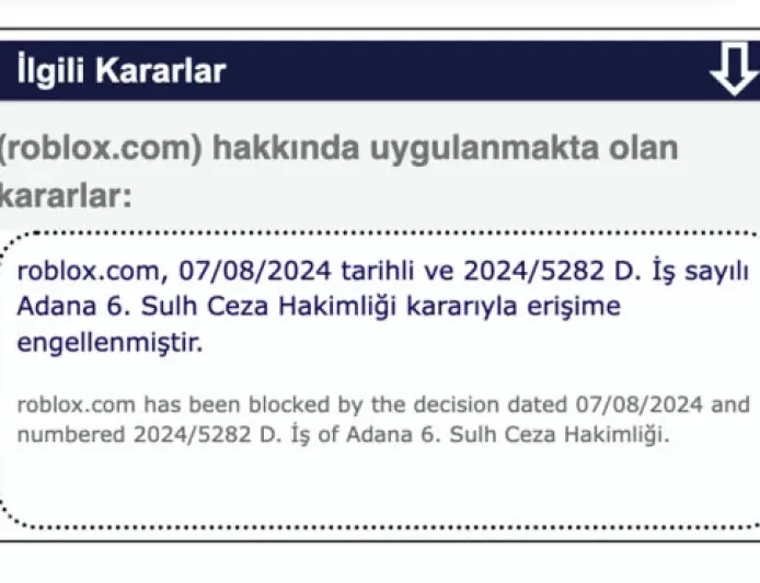 Roblox.com Blocked in Turkey Amid Recent Developments